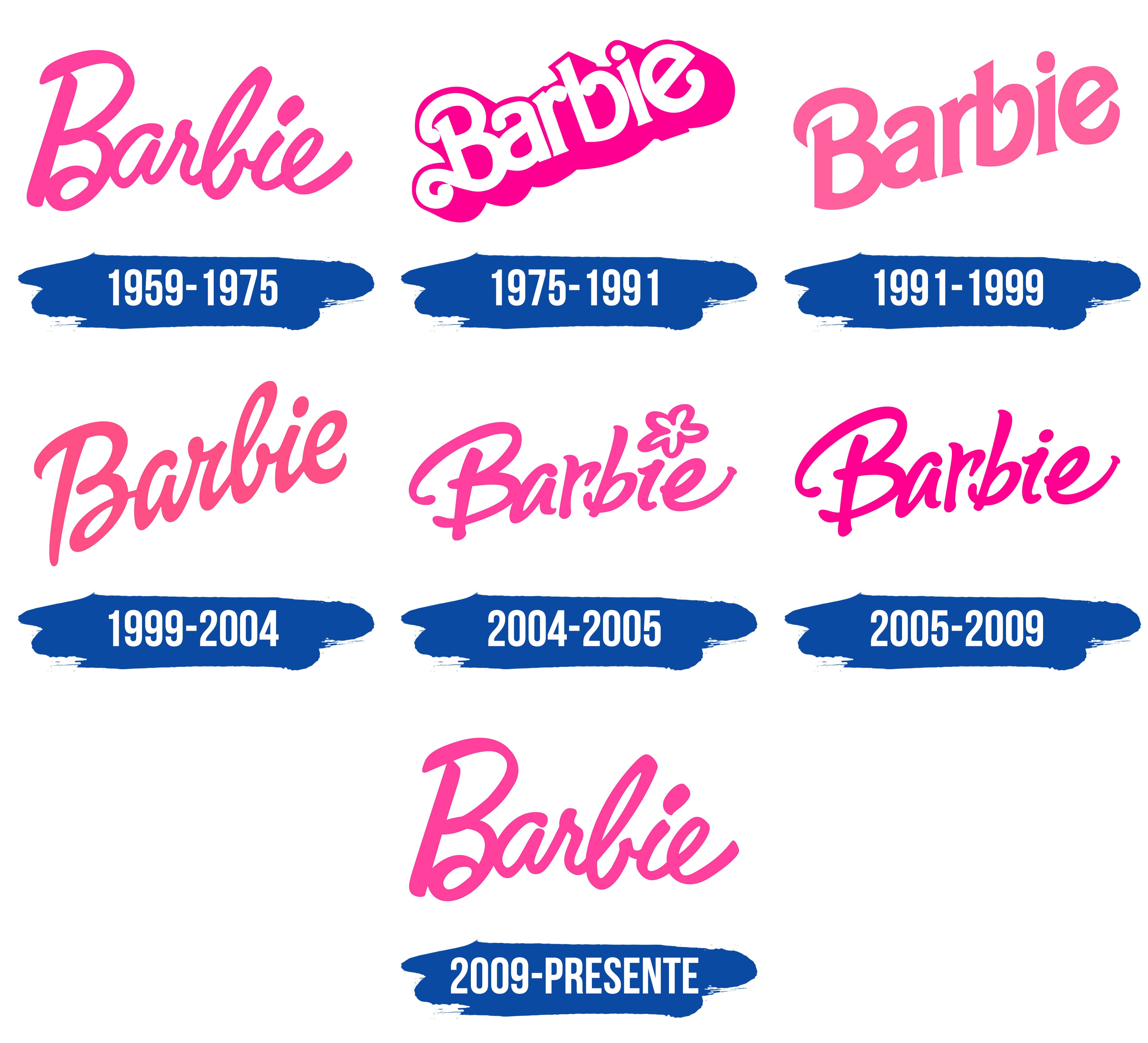 Barbie Logo y símbolo significado historia PNG marca