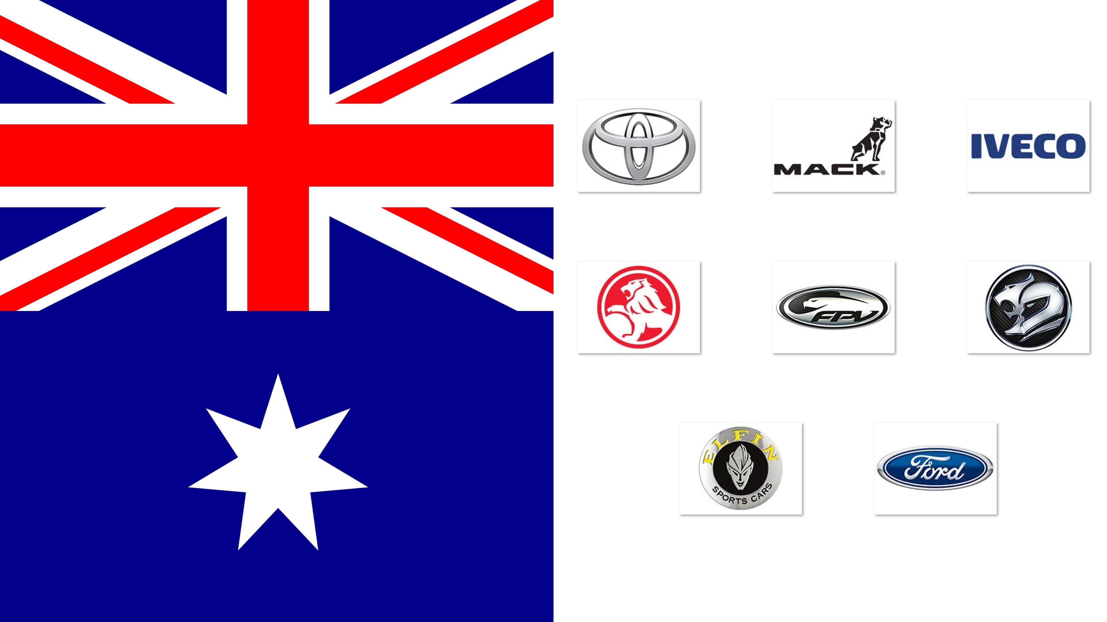 Marcas de Coches Australianas y símbolo significado historia PNG marca
