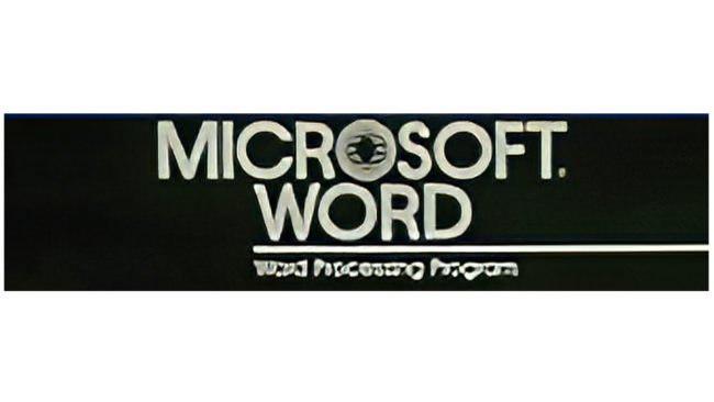 Microsoft Word Logotipo 1983-1987