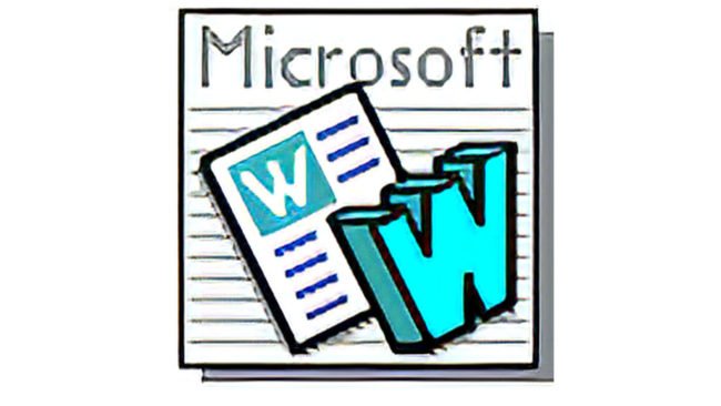 Microsoft Word Logotipo 1991-1993