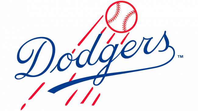 Brooklyn Dodgers Logotipo 1945-1957