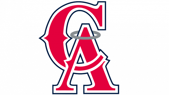 California Angels Logotipo 1995-1996