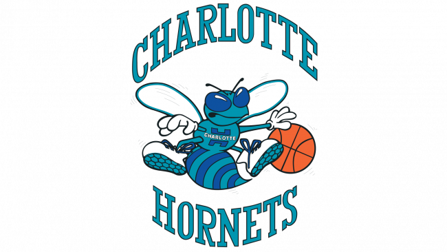 Charlotte Hornets Logotipo 1989-2002 1