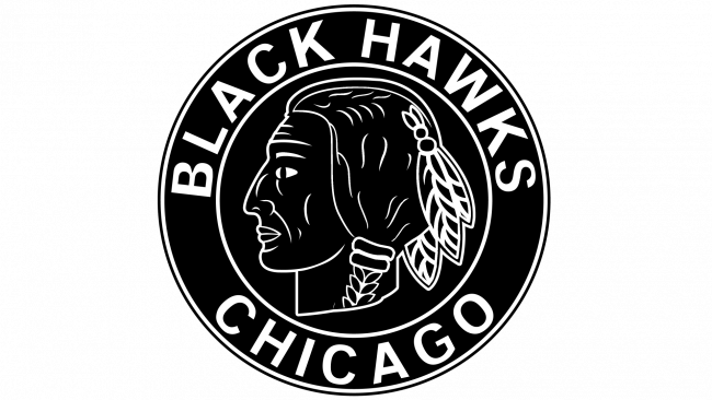 Chicago Blackhawks Logotipo 1926-1935