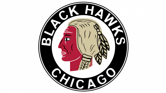 Chicago Blackhawks Logotipo 1937-1941