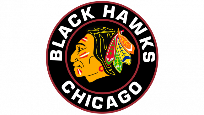 Chicago Blackhawks Logotipo 1957-1965