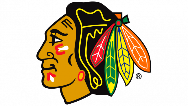 Chicago Blackhawks Logotipo 1999-Presente