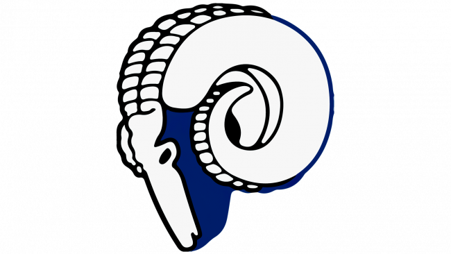 Cleveland Rams Logotipo 1944-1945