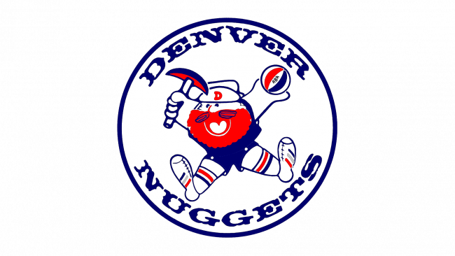 Denver Nuggets Logotipo 1974-1976