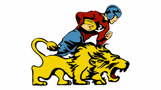 Detroit Lions Logotipo 1952-1960