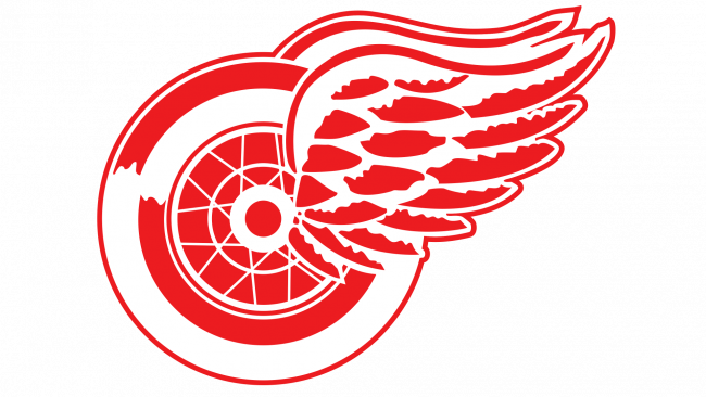 Detroit Red Wings Logotipo 1933-1948