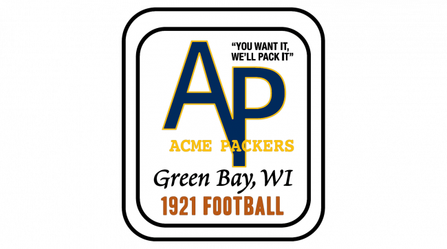 Green Bay Packers Logotipo 1921