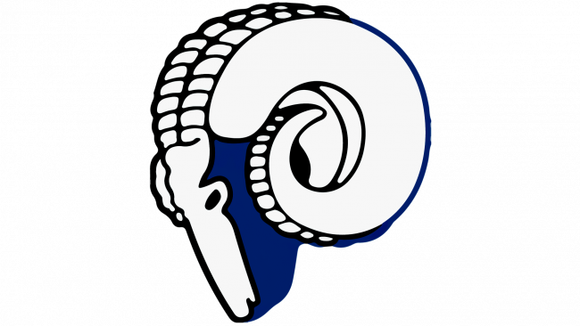 Los Angeles Rams Logotipo 1946-1950