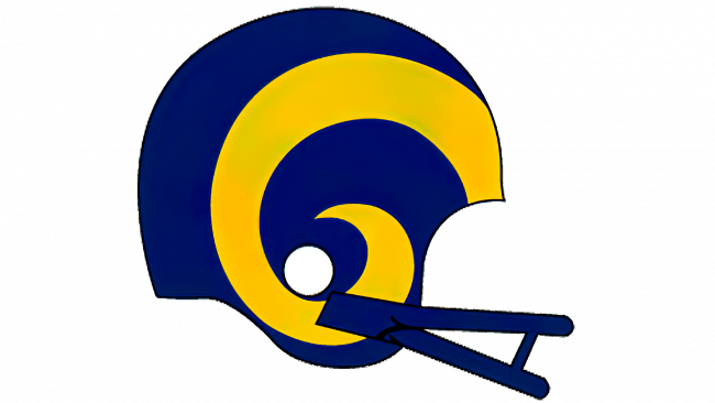 Los Angeles Rams Logotipo 1983-1988
