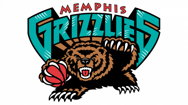 Memphis Grizzlies Logotipo 2002-2004 (1)