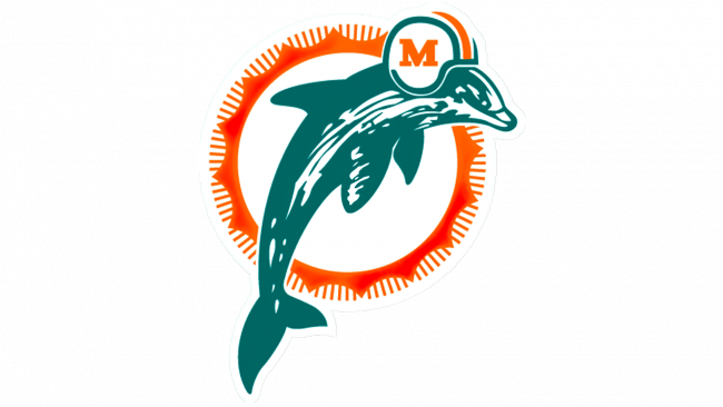 Miami Dolphins Logotipo 1989-1996