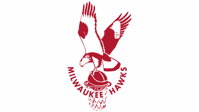 Milwaukee Hawks Logotipo 1951-1955