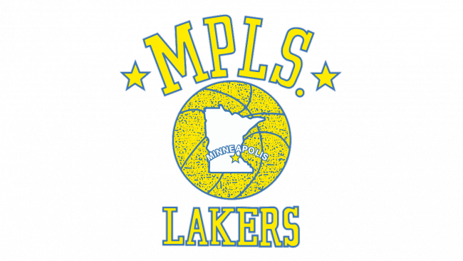 Minneapolis Lakers Logotipo 1948-1960