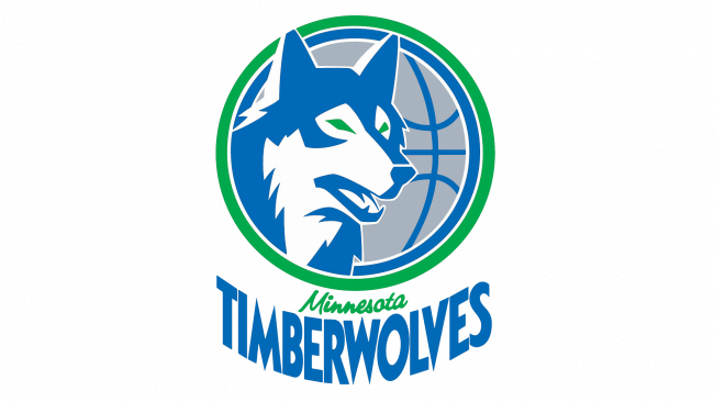 Minnesota Timberwolves Logotipo 1990-1996