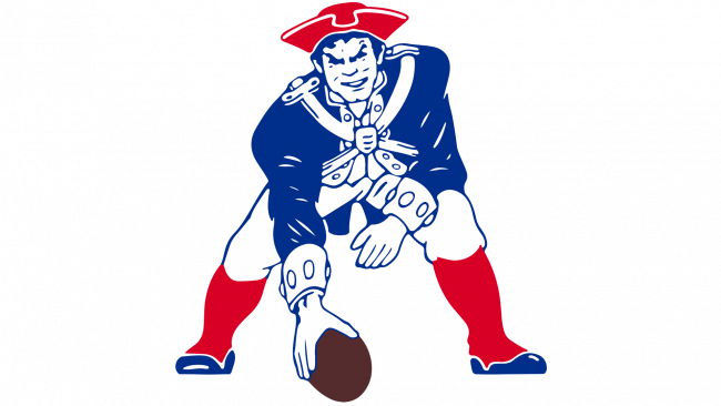 New England Patriots Logotipo 1989-1992