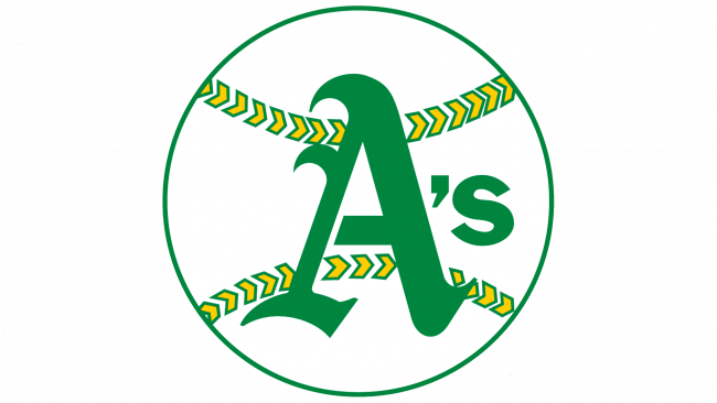 Oakland Athletics Logotipo 1968-1970