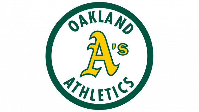 Oakland Athletics Logotipo 1982-1992