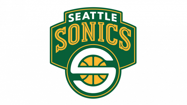 Seattle Sonics Logotipo 2002-2008