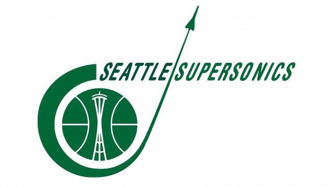 Seattle SuperSonics Logotipo 1968-1970