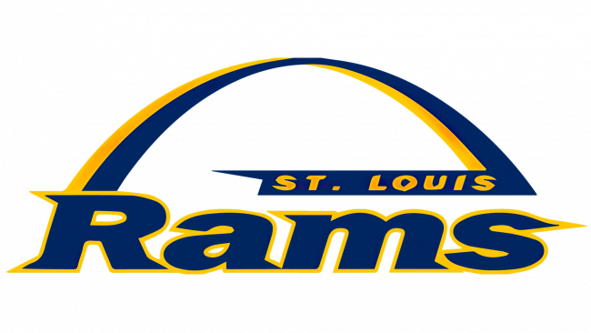 St.Louis Rams Logotipo 1995-1999