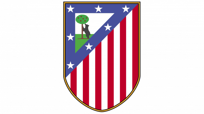 Atletico Madrid Logotipo 1947-1950