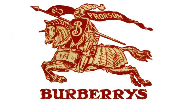 Burberrys Logotipo 1901-1968