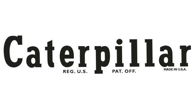 Caterpillar Logotipo 1941-1957