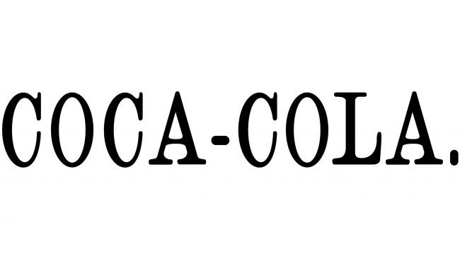 Coca-Cola Logotipo 1886-1887