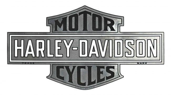 Harley-Davidson Motorcycles Logotipo 1910-1953