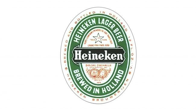Heineken Logotipo 1954-1974