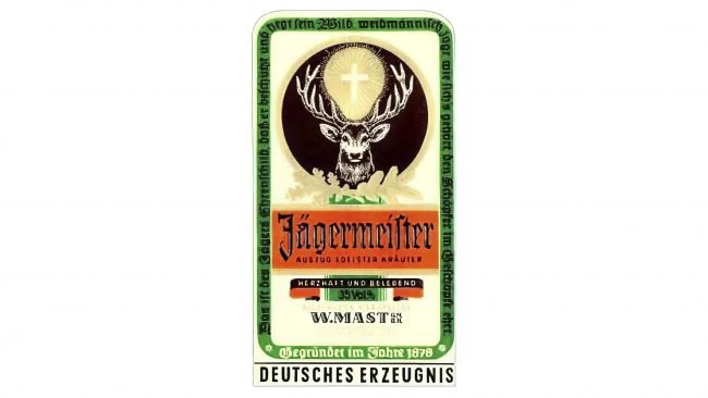 Jagermeister Logotipo 1949-1970