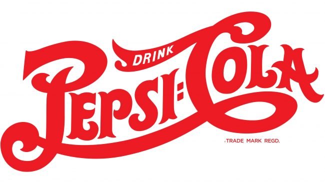 Pepsi-Cola Logotipo 1906-1940