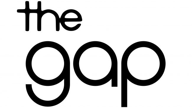 The Gap Logotipo 1976-1986