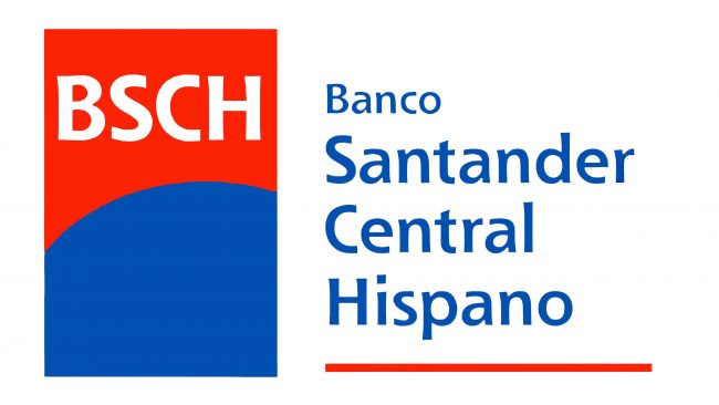Banco Santander Central Hispano Logotipo 1999-2001