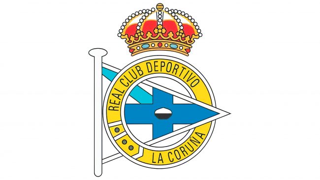 Deportivo La Coruna Logotipo 1955-1962