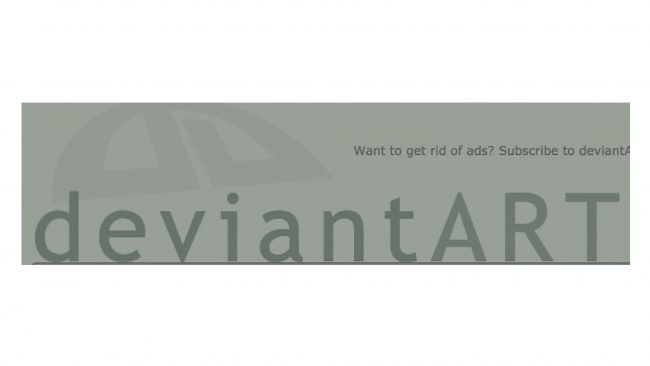 DeviantArt Logotipo 2003-2005