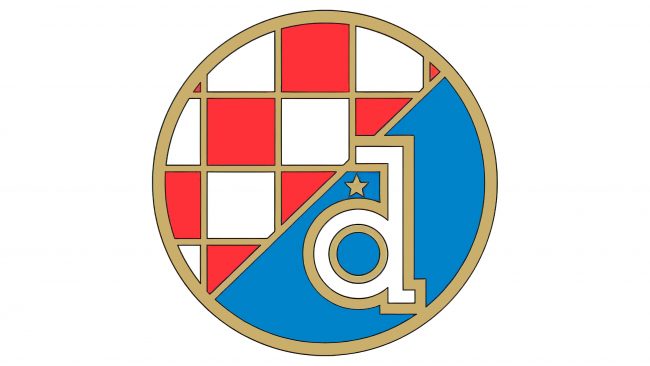 Dynamo Zagreb Logotipo 1988-1990