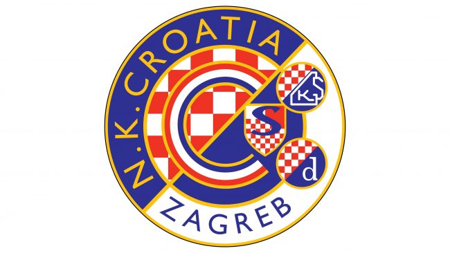 Dynamo Zagreb Logotipo 1995-2000