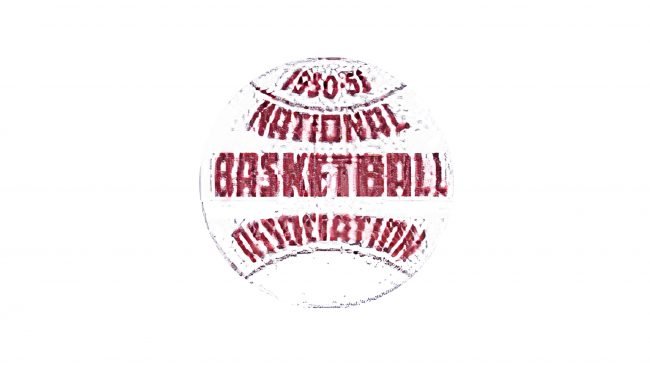 National Basketball Association Logotipo 1950-1953