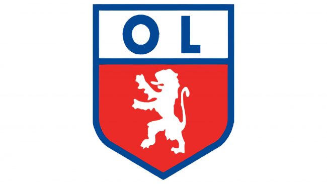 Olympique Lyonnais Logotipo 1950-1957