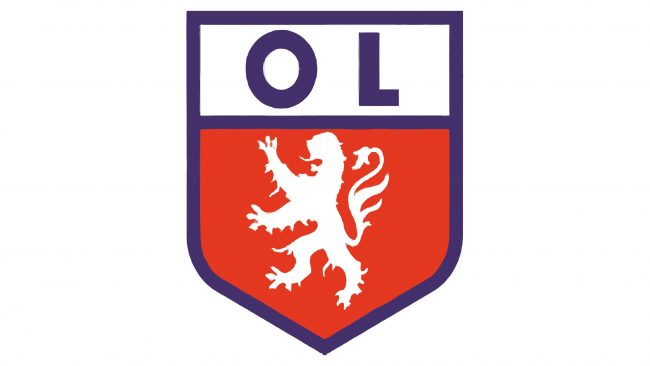 Olympique Lyonnais Logotipo 1957-1965