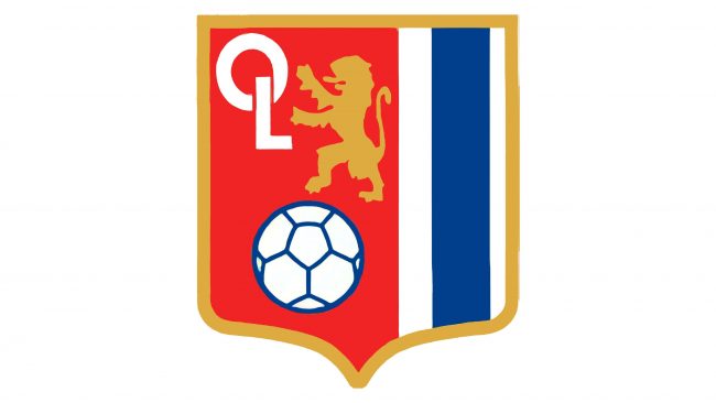 Olympique Lyonnais Logotipo 1974-1976