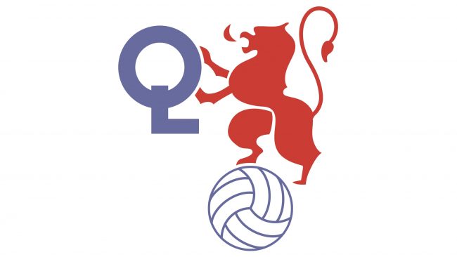 Olympique Lyonnais Logotipo 1980-1989