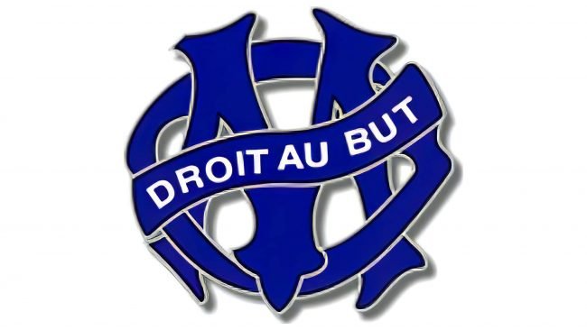 Olympique de Marseille Logotipo 1987-1988