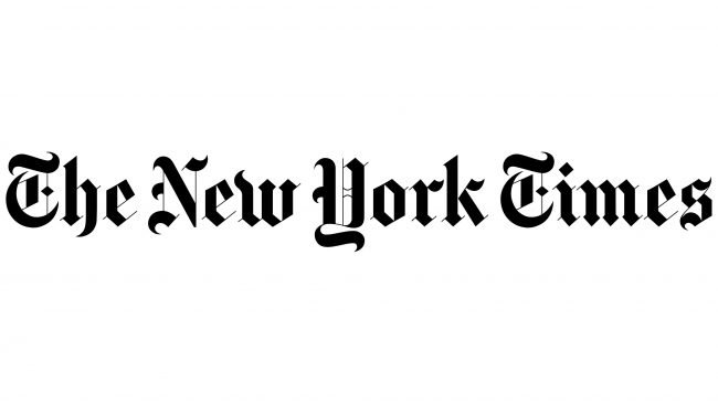 The New York Times Logotipo 1857-presente
